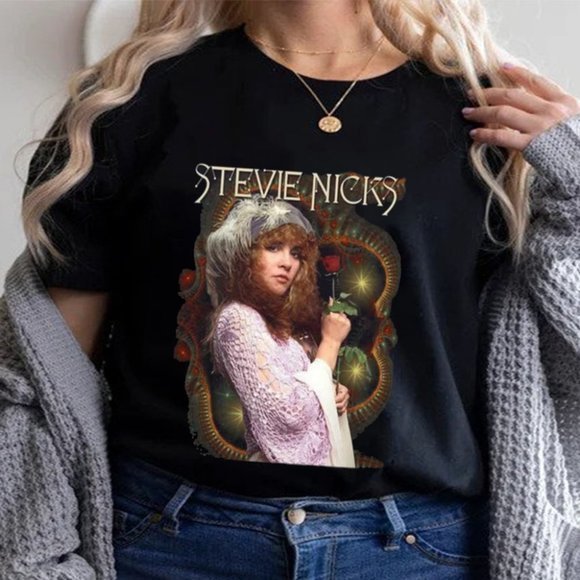 Stevie Nicks Vintage T-Shirt, Stevie Nicks Shirt Fan Gifts, Stevie Nicks Shirt - Picture 1 of 4